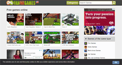 Desktop Screenshot of fanfreegames.com